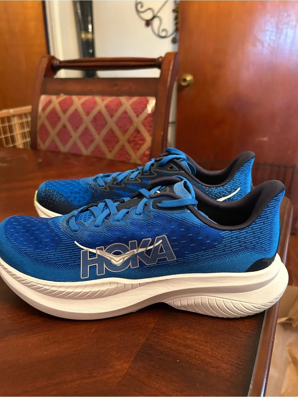 Men's Hoka Mach 6 Performance Running Shoes - Lightweight Comfort